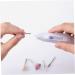 Electric Nail Drill Professional Electric Manicure Pedicure Nail File Set Portable Mini Nail Drill System Manicure Polishing Shape Tools With 5 Grinding Head 1Set Battery Not Included - Buy Online on SooperMarket.com