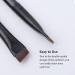 Dajidafu Eyeliner Professional Application Face Shaping Brow Brushes Double Ended Eyeshadow Making Eyelash Tools Eyebrow Brush Small Flat - Buy Online on SooperMarket.com