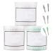600 Counts Cotton Swabs Natural Double Tipped Organic Cruelty Free Ear Buds B04
