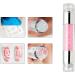 Nail Art Stamping Tool Kit Nail Stamping Plates Nail Art Stamper included Double Head Polish Print Template Silicone Stampers For Beauty Nail Art DIY- Nails Seal Mold Nail Stamp Plate Pink 03 pink - Buy Online on SooperMarket.com