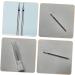 Healeved Nail Polish Tool Gel Tools Safety Bits for Nail Drill Nail Salon Supply Drill Bits for Manicure Cuticle Drill Bits for Nails Nail Bits for Nail Drill Nail File Bits Stainless Steel 4.45X2.50X2.50CM Silver - Buy Online on SooperMarket.com