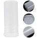 Beavorty Makeup Brush & Shaving Brush Set - 2PC Travel Stand Adjustable Holder Plastic Tube for Perfect Grooming - Buy Online on SooperMarket.com