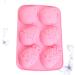 Zerodeko 2pcs Sugar Craft Gum Paste Chocolate Molds Cakesicles Mold Gummy Mold Easter Baking Mold Rabbit Decor Cake Molds Silicone Silicon Cake Chocolate Candies Biscuit Pink - Buy Online on SooperMarket.com