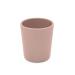 no ka My First Cup | 100% Food-Grade Silicone | Easy Grip Double Handles | Non-Slip & Soft | Dishwasher Friendly | Soft Blush | Size 6 Oz Soft Blush 6 Oz First Cup