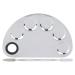Cosmetic Makeup Palette Stainless Steel Rofessional Cosmetic Mixing Makeup Palette Spatula Makeup Artist Tool Makeup Mixing Palette For Foundations Eye Shadow Lipsticks Nail Art Professional Pigment
