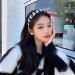 Black and White Plaid Padded Headband for Women - Buffalo Check Hairband for Christmas Party - Buy Online on SooperMarket.com