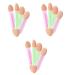 Healeved 24 Pcs eyeshadow accessories sponge eyeshadow stick eyeshadow brush eyeshadow sponge