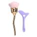 BS-MALL Powder Brush Foundation Brush Rose Flower Shape with Eye Makeup Tools