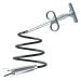60/90/160cm Sewer Pipe Unblocker Snake Spring Pipe Dredging Tool For Bathroom Kitchen Hair Sewer Sink Pipeline Cleaning Tools (Size : Gray 160cm)