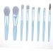 BELLIFFY 8pcs Powder Brush Eyeshadow Makeup Cosmetic Face Brushes Makeup Face Brushes Facial Kit Blue Wooden - Buy Online on SooperMarket.com
