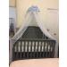 JOYLIFE Baby Toddler Bed Crib Dome Canopy Netting - Blue | Protects Against Insects and Mosquitoes - Buy Online on SooperMarket.com
