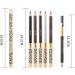 Baluue Leopard Eyebrow Pencil 2pcs Long Lasting Eyebrow Pencil with Brush Wooden Leopard Cover Eyebrow Pencil Makeup Tool Light Coffee - Buy Online on SooperMarket.com