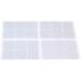 12 Sheets Nail Vinyl Stencils Nail Art Decoration Stickers Set Nail Art Design Stickers Tips Decals Adorable Quality and Practical Nice Design - Buy Online on SooperMarket.com