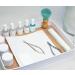 SANDBRSOS Cuticle Scissors Extra Fine Straight Professional Precise Pointed Tip Grooming kit for Eyebrow Eyelash Trim Nail and Dry Skin 12cm - Buy Online on SooperMarket.com