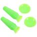 Healvian 1 Set Silicone Eyeball Cover Flexible Eyeball Cover Silicone Eyeball Pad Surgery Eyeball Protector Green