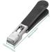 Dajidafu Splashproof Toenail Clippers For Safe And Hygienic Stainless Steel Nail Clippers Splashproof Nail Clippers Easy Storage black - Buy Online on SooperMarket.com