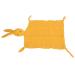 Bunny Lovey Blanket Bunny Comforter Compact (YELLOW)