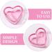 minkissy Nail Dappen Cup Heart Shape Dappen Dish Cups Acrylic Nail Dish Bowl Monomer Dish Glass Decorative Nail Brush Cup Manicure Tool Supply Pink - Buy Online on SooperMarket.com