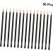 Beavorty 150 Pcs white Wand Applicator Eyeliner Liquid Eye shadow brush gel eyeliner brush - Buy Online on SooperMarket.com