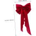 Gogogmee Satin Ribbon Hairpin Barrettes for Thick Hair Large Hair Bows for Big Hair Bows for Teen Hair Clips Barrettes Ponytail Clip Barrettes for Teen Hair Ribbon - Buy Online on SooperMarket.com