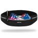 Haissky PLASS for cell phones hip bags sports belt running bag running bag running Belt waterproof super thin for jogging fitness cycling and traveling up to 6.8 "black (up to 6.9")