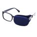 Kid/Adult Visual Acuity Recovery Silk Eye Mask Training Amblyopia Strabismus Corrected Lazy Eye Patches for Glasses(Navy)