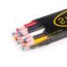 Lohas Select 12 Pieces Sewing Mark Pencil Tailor's Marking and Tracing Tools Free Cutting Crayons Sewing Fabric Pencil 6 Colors (6 Colors)