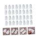 8 Pairs Silicone Gel Toe Protectors & Separators for Blisters, Bunions, and Straightening - White Headgear Orthopedic Design - Buy Online on SooperMarket.com