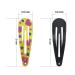 Elegant 2 Inch Metal Snap Barrettes for Girls - Cute Candy Color Hair Clips for Kids, Teens, and Women - Aesthetic Hair Accessories for Fine/Thick Hair - Buy Online on SooperMarket.com