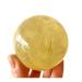 Collection Natural Citrine Crystal Quartz Sphere Healing Crystal Ball Globe for Feng Shui Decoration Specimen (Size : 100g)