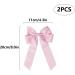 2 Pack Bow Hair Clips Pink Hair Bows for Women Girls Large Bow Clips Hair Barrette Hair Accessories Cherry Pink - Buy Online on SooperMarket.com