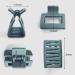 Bmobuo 4 PCS Matte Square Hair Claw Clips for Thick Hair - Cute & Cool Hair Clips for Women - Buy Online on SooperMarket.com