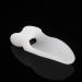 Bunion Cushion Protector 1 Pair - Silicone Toe Spreader & Straightener for Women Men | White Bunion Corrector Foot Pad - Buy Online on SooperMarket.com