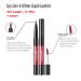7Pcs Pink Red Glitter Matte Lip Liner and Liquid Lipstick Set Kit - Long Lasting Metallic Shades for Women - Buy Online on SooperMarket.com