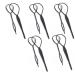 PiniceCore 10Pcs Hair Braid Accessories Ponytail Styling Maker Clip Topsy Tail Loop Hair Kit For Ponytail Tail