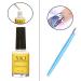 Kalolary 20 Color Starry Sky Nail Foil Set with Nail Glue - Holographic Transfer Stickers for DIY Nail Art at Home or Salon - Buy Online on SooperMarket.com