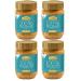 Crazy Richard Peanut Butter, Creamy, 16 oz (4 Pack) Creamy 1 Pound (Pack of 4)