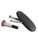 Buy TANG SONG 4 Pcs Silicone Makeup Brush Bag | Portable & Reusable Travel Makeup Holder for Women - Easy to Clean (Black) | International Shipping Available - Buy Online on SooperMarket.com