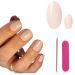 Manifix uv gel foils for nails - satin nature nude - nail film self -adhesive from nail vegan & easy to remove DIY Nailart Nails fingernails yourself