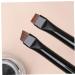 Tossper 2-Piece Professional Makeup Brush Set | Angled Eyebrow & Flat Eyeliner Brushes for Flawless Beauty - Buy Online on SooperMarket.com
