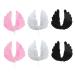 6 Pcs Imitation Feather Cake Toppers Angel Wing Cake Topper Wedding Cake Toppers Tea Party Cake Decorations Birthday Cake Toppers for Baby Shower