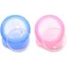 VEAIDE 20ml TSA Approved Travel Containers for Toiletries - Leakproof Refillable Makeup Jars with Clear Zipper Bag, 6 Pieces - Buy Online on SooperMarket.com