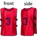 24 Pcs Lightweight Numbered Soccer Practice Vests for Men, Youth & Adults - Scrimmage Jerseys for Soccer, Lacrosse Training - Sport Supplies - Buy Online on SooperMarket.com