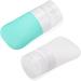 Buy Wllhyf 2-Piece Silicone Travel Bottles (37ml) - Refillable & Perfect for International Travel - Buy Online on SooperMarket.com