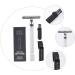 Angoily 3 Sets Manual Razor & Travel Bottles | Silicone Mustache & Double-Sided Face Razor - Durable & Portable - Buy Online on SooperMarket.com