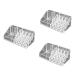 MAGICLULU 3pcs Cosmetic Storage Case Skin Care Products Storage Box