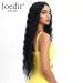 Joedir 30'' Long Wavy Synthetic Lace Front Wig with HD Transparent Lace - 130% Density (Black) - 30 Inch - Buy Online on SooperMarket.com