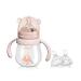 POTATO Glass Baby Bottles  Anti-Colic Breastfeeding Bottles with Medium Flow Nipple  Suitable for Babies 3-6 Months  2 Replaceable Nipples  6 oz  Pink 6 Ounce Pink