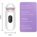 Aposous 1 Piece Electric Heated Eyelash Curler Long-Lasting Curl Electric Eye Lash Perm Eyelashes Clip Makeup Tool - Buy Online on SooperMarket.com