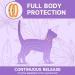 Cat Repellent Treatment Adjustable Cat Repellent Collars Natural Protection Repellent Collar for Cats Water Resistant Repellent Collar for Cats Small-Medium-Large Orange 2pack - Buy Online on SooperMarket.com